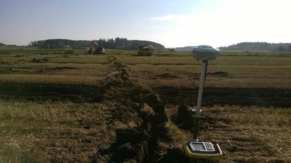 Yleistä peruskuivatus hankkeesta Hankkeen aloitus >
