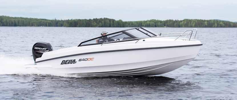 UUTUUS! BELLA 640 DC / HINNAT VAKIOVENE ILMAN MOOTTORIA... 30 950 640 DC + F115 XL CT...42 600 640 DC + F150 XL.