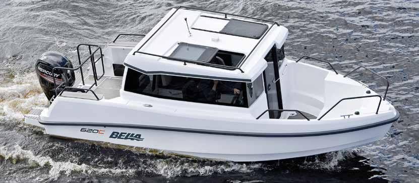 BELLA 620 C / HINNAT VAKIOVENE ILMAN MOOTTORIA...32 500 620 C + MERCURY F115 XL CT... 44 200 620 C + MERCURY F150 XL.