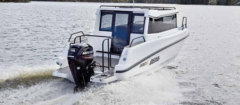 Bella 620 C on järkevä yhteys- ja retkivene, josta löytyy ominaisuuksia moniin erilaisiin käyttötarkoituksiin ja olosuhteisiin.