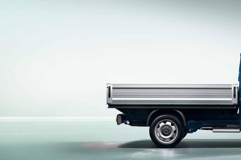 20 21 Transporter Transporter-avolava 3 lavaa, 2 ohjaamoa, 2 akseliväliä, 4 istuinyhdistelmää: Jokaiseen haasteeseen paras ratkaisu Mitat, mm 1 948 1) Normaali katto Lyhyt akseliväli Lavapinta