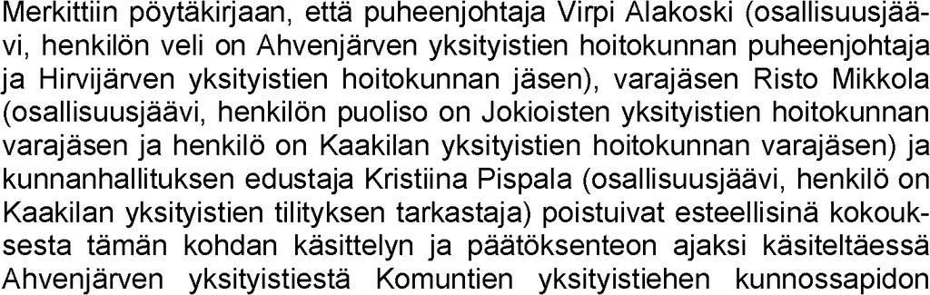 VESILAHDEN KUNTA 5/2018 72 YKSITYISTEIDEN KUNNOSSAPITOAVUSTUKSET 2018 08.05.2018 mukaan on jaettu kunnossapitoavustusta niille tiekunnille jotka ovat siihen oikeutettuja.