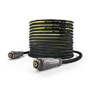 Korkeapaineletku 15 m, DN 8, AVS 2 6.110-030.0 ID 8 315 bar 15 m 15 m high-pressure hose (M 22 x 1.5) with kink protection. With patented rotating AVS trigger gun connector and manual coupling.