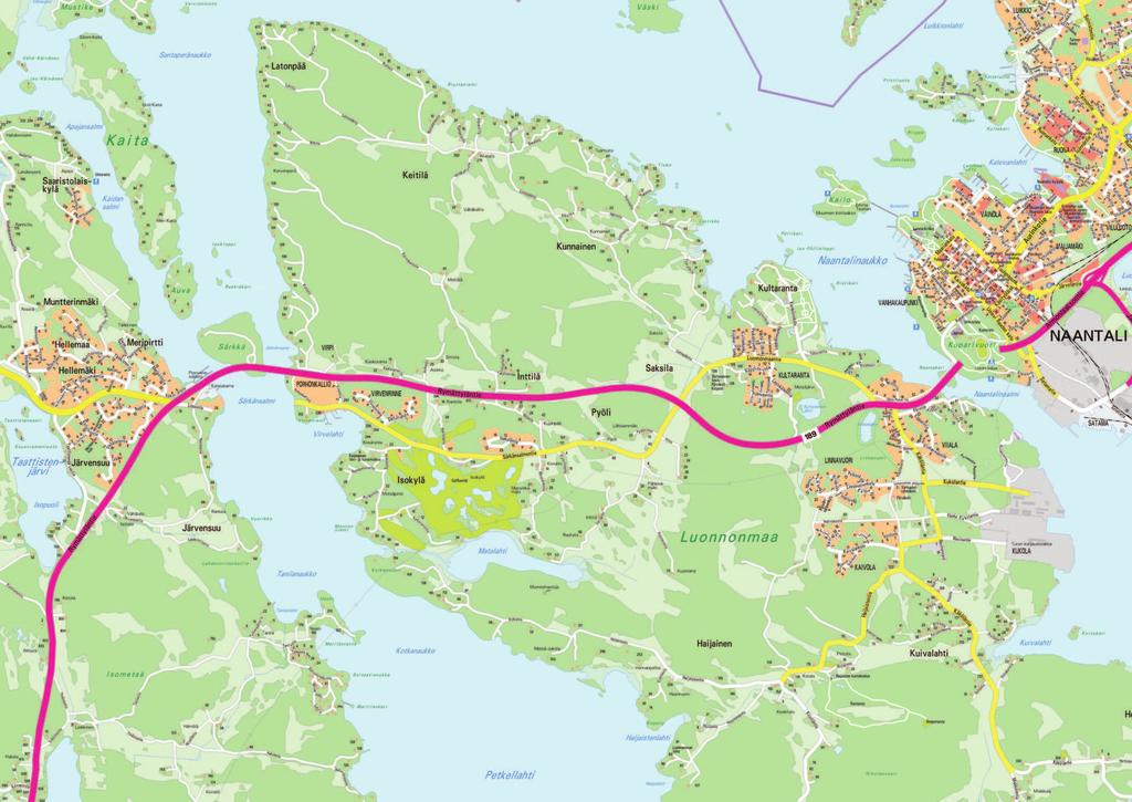 7km NAANTALIN KAUPUNKI