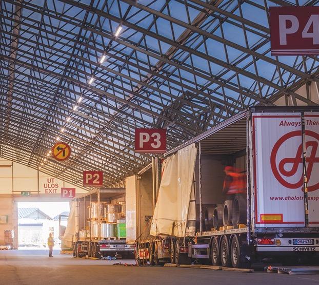 Konsernirakenteemme OYJ AHOLA TRANSPORT ABP AB AT CARGO