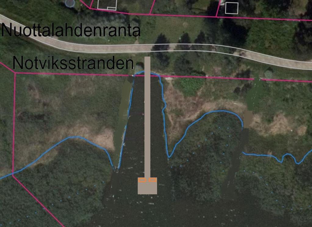 8 Nuottalahdenrannan uusi ponttonilaituri Pääsy avoveden äärelle Puukansi,