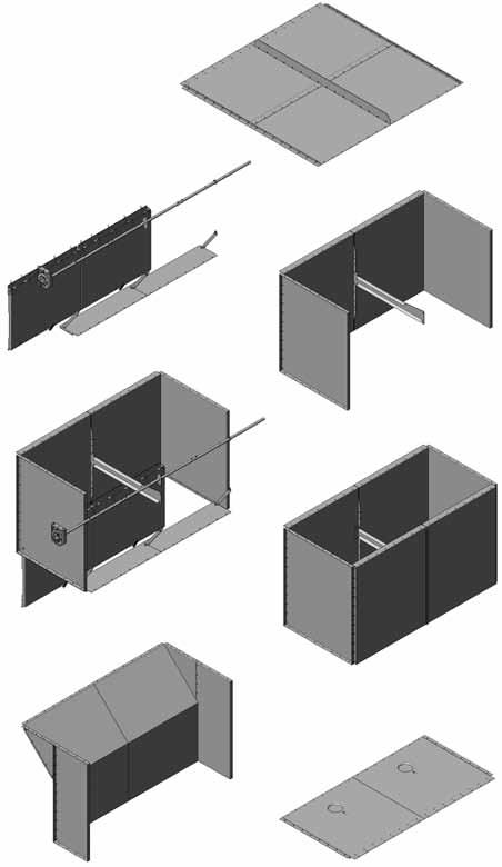 A0 - yläsulku B A0 - keskiosa B A0 - pohjasulku B A0 - kanavasulku B A -