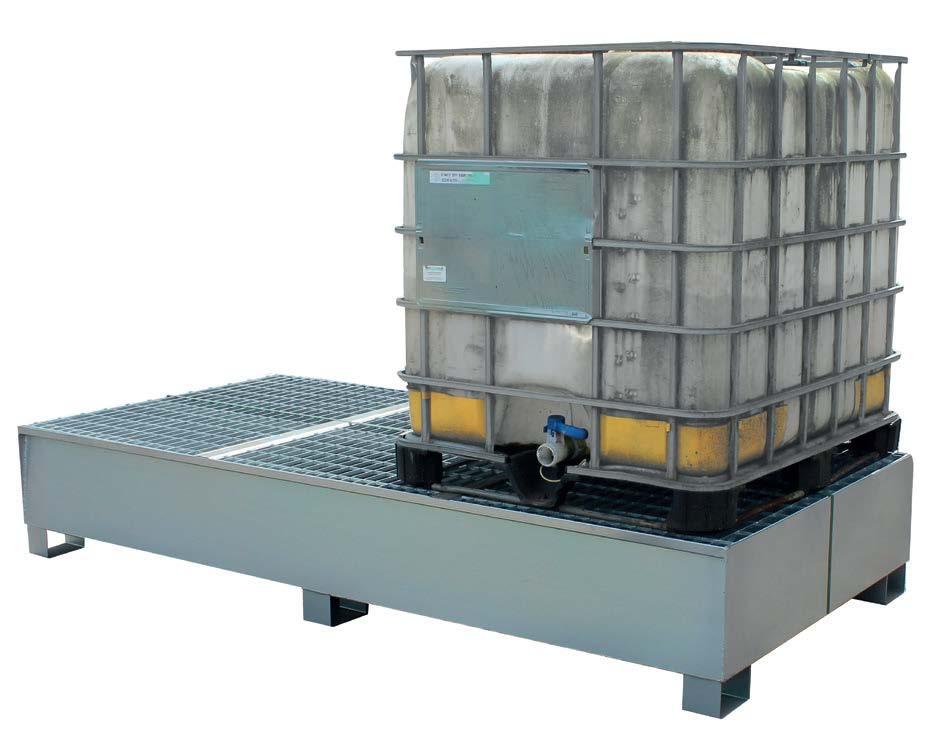 BG1000J Kaappi 1000L IBC kontille.