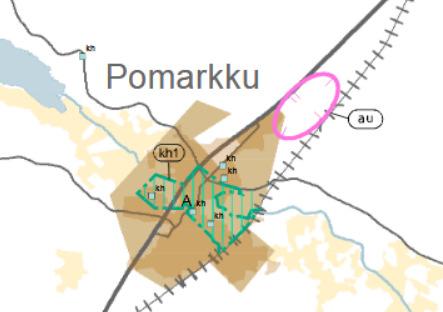 Ote Satakunnan maakuntakaavasta. Ympäristöministeriö on vahvistanut 3.12.