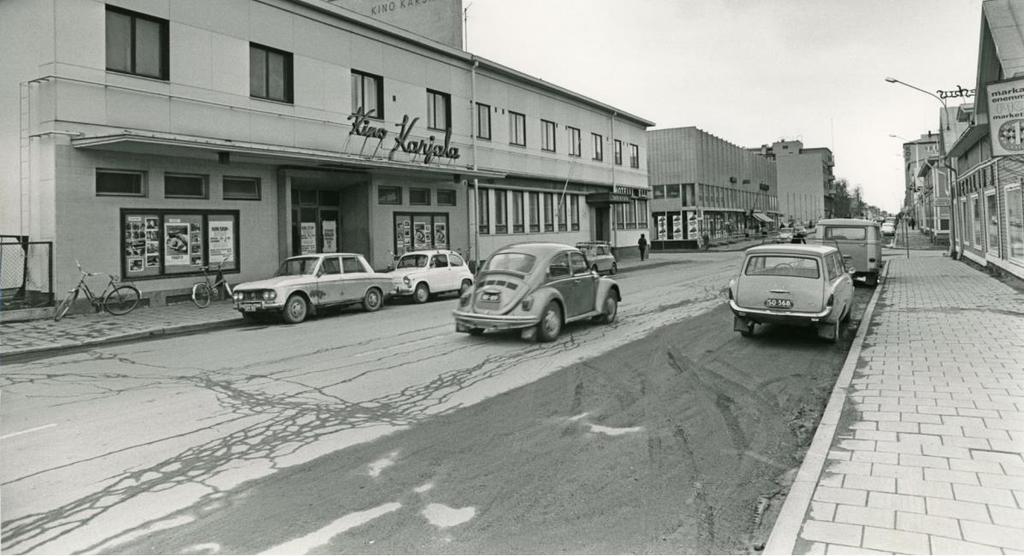 korjaukset Julkisivumuutokset 1968