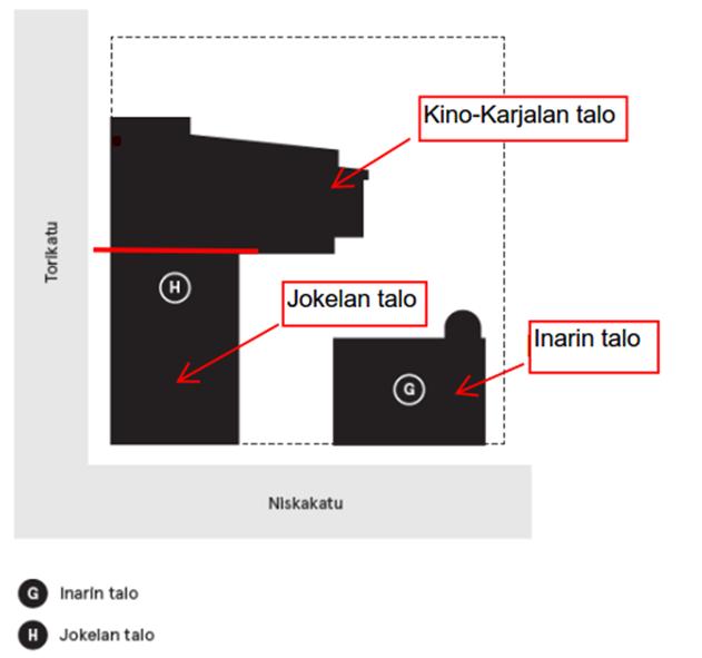 JOHDANTO Työn sisältönä oli neljän vaihtoehtoisen tontinkäyttöluonnoksen taloudellinen arviointi.