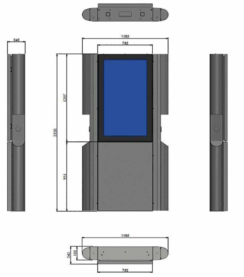 IP54 52,560mm 2 Rakenne > > Runko terästä ja alumiinia, RAL 9006 > > IP54 > > IK10 > > Käyttöympäristön lämpötila 30 +50 C Asennus > > Asennus maahan Ominaisuudet sähköauton lataukselle > >