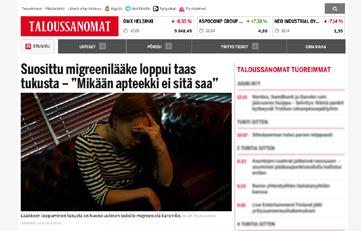 5 EDUNVALVONTA JA VAIKUTTAMISTYÖ Suomen Migreeniyhdistyksen tavoitteena on, että Yhdistys otti keväällä kantaa digitaalisen ylioppilastutkinnon soveltuvuuteen migreeniä sairastaville.