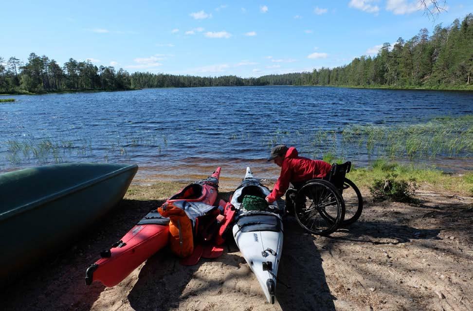38. 5.4. Liikuttava luonto -suunnittelutyökalu Osana Polku luontoon -kehittämistoimintaa laadittiin Liikuttava luonto -suunnittelutyökalu.