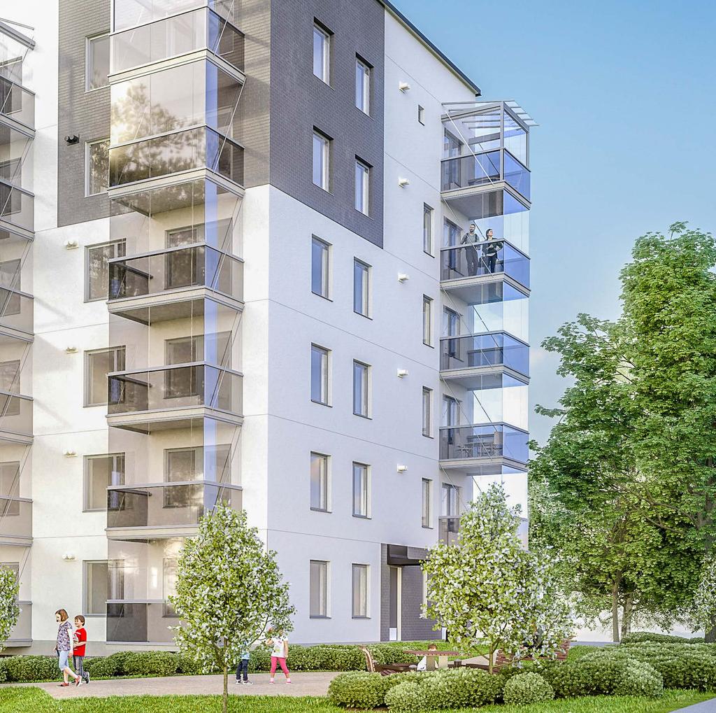 TONTTI Kunta: Asikkala Kylä: Anianpelto, Vääksy Kortteli: 55 Tontti: 1, tontti on yhtiön oma HUONEISTOT 2 h+kt 39,5 m² 5 kpl 2 h+kt 43,5 m² 4 kpl 2 h+kt 44,0 m² 5 kpl 2 h+kt+s 48,5 m² 6 kpl 3 h+kt+s