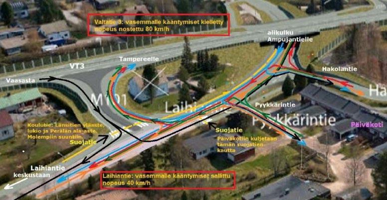 9 (21) Kaavoituksessa on noudatettu tiesuunnitelman tavoitteita tiukasti ja neuvottelemalla vain yhden osapuolen, tienpitäjän kanssa.