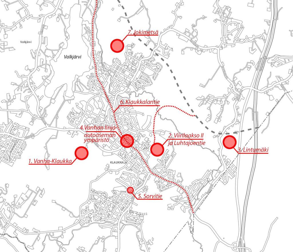 KLAUKKALA Nurmijärven eteläosassa sijaitseva Klaukkala on suurin kunnan taajamista, asukkaita on noin 17 500.