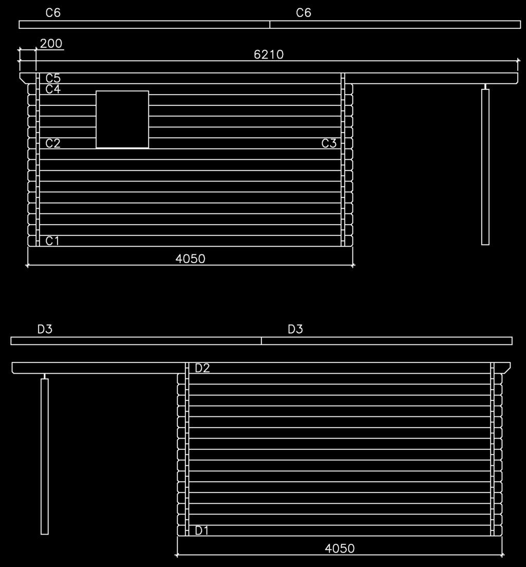 Luoman 20A 5200mm x 3850mm + terassi 5200mm x