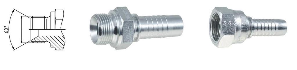 18 R-kierteeksi jo vuosikymmeniä. Kartiokierteinen versio on BSPT (British Standard Pipe Taper) ja kierteen tunnus on R. [9.] Kuva 19.