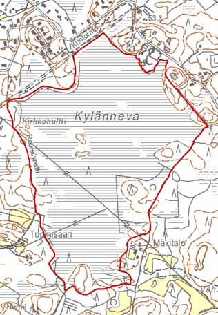 JOHDANTO Pomarkun Kylänneva sijaitsee Satakunnassa aivan Pomarkun keskustan etelälaidalla. Kylänneva on hyvin lähellä lähimmillään noin 400 metrin etäisyydellä Isonevan laajasta soidensuojelualueesta.
