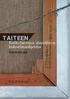 TAITEEN. Keski-Suomen alueellinen kokoelmaohjelma TIIVISTELMÄ
