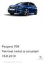Peugeot 308 Tekniset tiedot ja varusteet