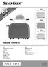 IAN TOASTER STC 920 A1. LEIVÄNPAAHDIN Käyttöohje. BRÖDROST Bruksanvisning. SKRUDINTUVAS Naudojimo instrukcija. TOSTER Instrukcja obsługi