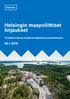 Helsingin maapoliittiset linjaukset