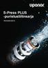 S-Press PLUS -puristusliitinsarja TEKNINEN ESITE