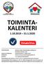 TOIMINTA- KALENTERI