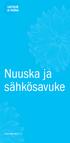 väitteitä ja faktaa Nuuska ja sähkösavuke Suomen ASH ry
