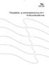 Tilinpäätös- ja toimintakertomus 2011 Kulttuurilautakunta