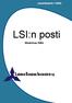 Jäsentiedote 1/2004. LSI:n posti. Maaliskuu 2004. Lahden Seudun Insinöörit ry.