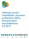 Helsingin seudun maankäytön, asumisen ja liikenteen (MAL) aiesopimuksen seurantakokous 2.5.2013