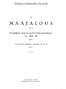 SUOM EN VIRALLINEN TILASTO III 26 : 3 YLEINEN MAATALOUSTIEDUSTELU. vv. 1929 30 OSA 3 RECENSEMENT GÉNÉRAL AGRICOLE DE 1929-30 VOL.