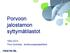 Porvoon jalostamon syttymätilastot. 1992-2013 Timo Nurkkala, teollisuuspalopäällikkö