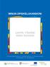 MINUN OPISKELUKANSIONI. omakuvasi. Opiskelumateriaalia valmentavaan ja kuntouttavaan opetukseen ja ohjaukseen