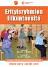 Erityisryhmien liikuntaesite