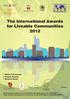 The International Awards for Liveable Communities 2012