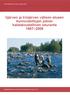 Iijärven ja Irnijärven välisen alueen kunnostettujen jokien kalataloudellinen seuranta 1987 2006
