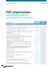 PDF-ohjelmistojen vertailutaulukko