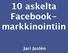 10 askelta Facebook-markkinointiin 1/51