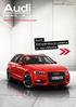 Audi. news 4.13. Audi. ja -tarvikkeita. Audi Top Service -erikoisnumero. Audi Teknistä etumatkaa