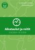 Jyväskylän seudun joukkoliikenne. Aikataulut ja reitit