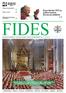 FIDES. Gaudet Mater Ecclesia! Uskon vuosi alkoi, Vatikaanin II kirkolliskokouksen avaamisesta kulunut 50 vuotta