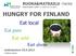 HUNGRY FOR FINLAND. Eat local. Eat pure. Eat wild. Eat slow Anttolanhovi 25.9.2013. RUOKA&MATKAILU -hanke Ensimmäinen vaihe 1.3.2012-31.12.