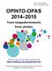 OPINTO-OPAS 2014 2015