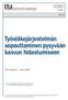 Työeläkejärjestelmän sopeuttaminen pysyvään kasvun hidastumiseen