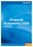 Financial Statements 2006