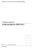 Sosiaali- ja terveysministeriön julkaisuja 2002:4. Valtakunnallinen. uniapneaohjelma 2002 2012